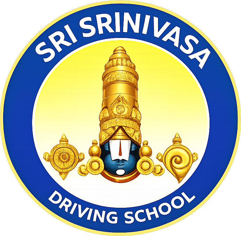 Sri Srinivasa Driving School logo
